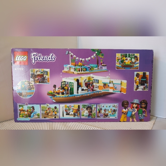  Friends 41702 Canal Houseboat Building Toy